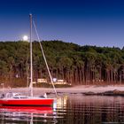 Anchorage and full moon