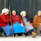 Ancianas de Bansko. Bulgaria.