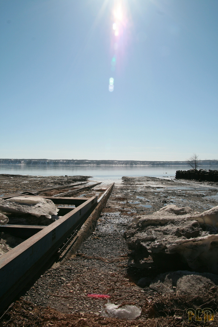 Ancien chantier naval St Laurent - Ile d'Orléans Québec