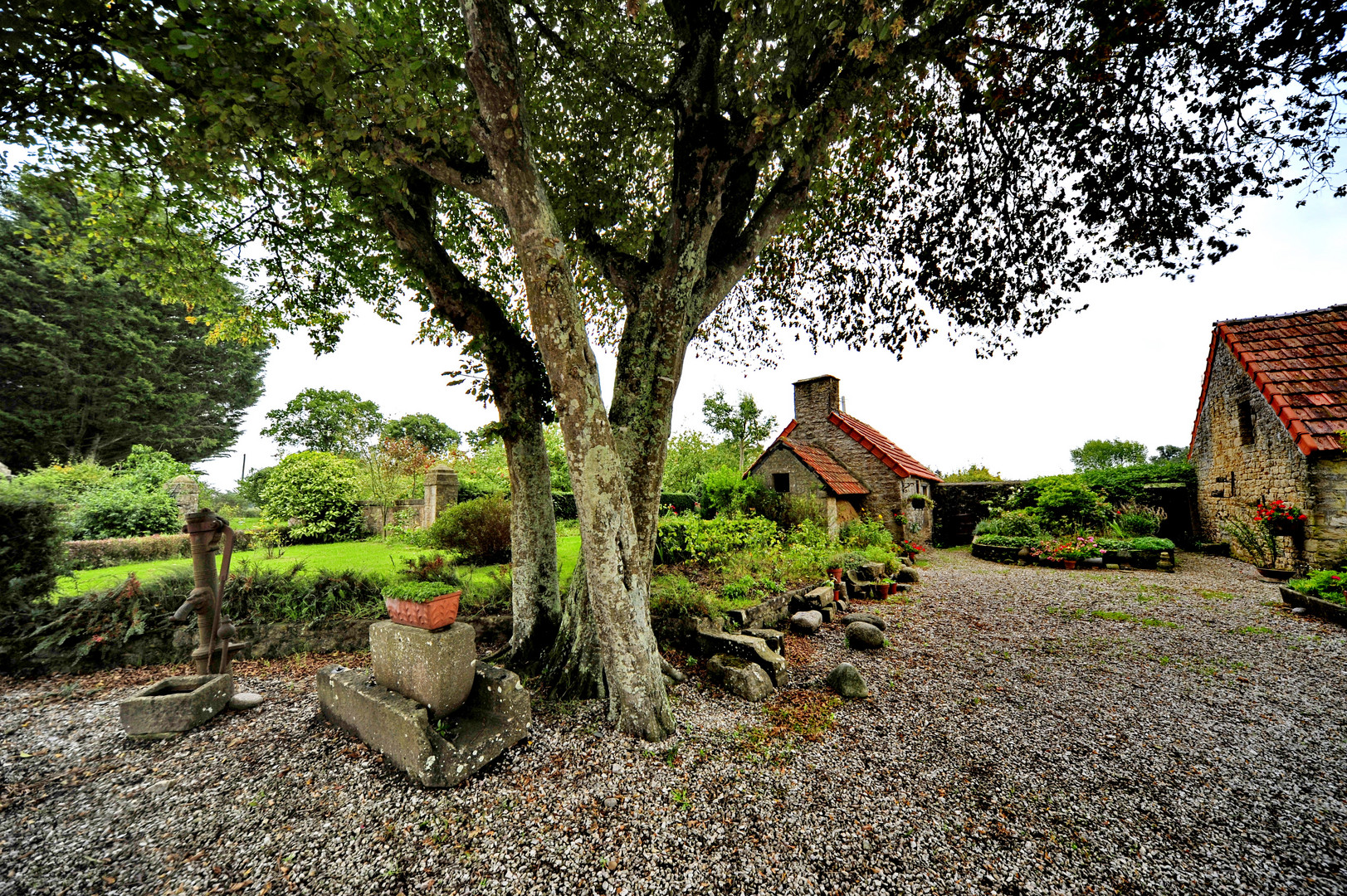 Ancienne ferme,Yvetot-Bocage, Normandie