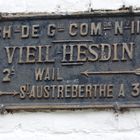 Ancienne plaque - Vieil-Hesdin