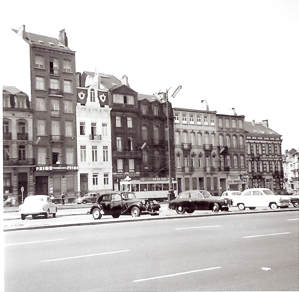 ancienne vue de la place de la Gare Luxmeburg / Ville