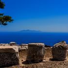 Ancient Thira oberhalb von Kamari