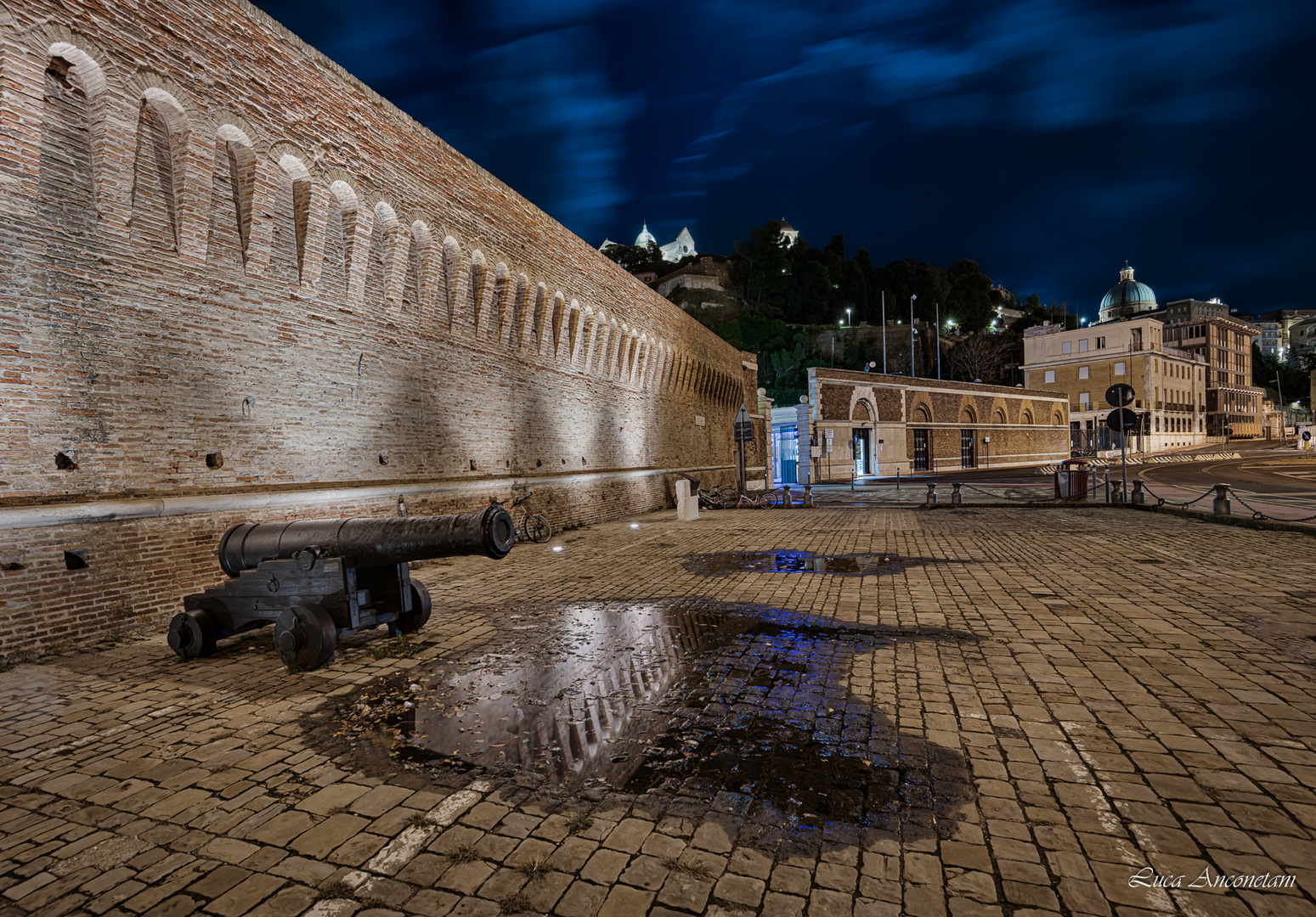 Ancona by night