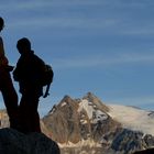 Ancora uno sguardo prima di andare in branda... (Dal rifugio V.Sella Cogne)