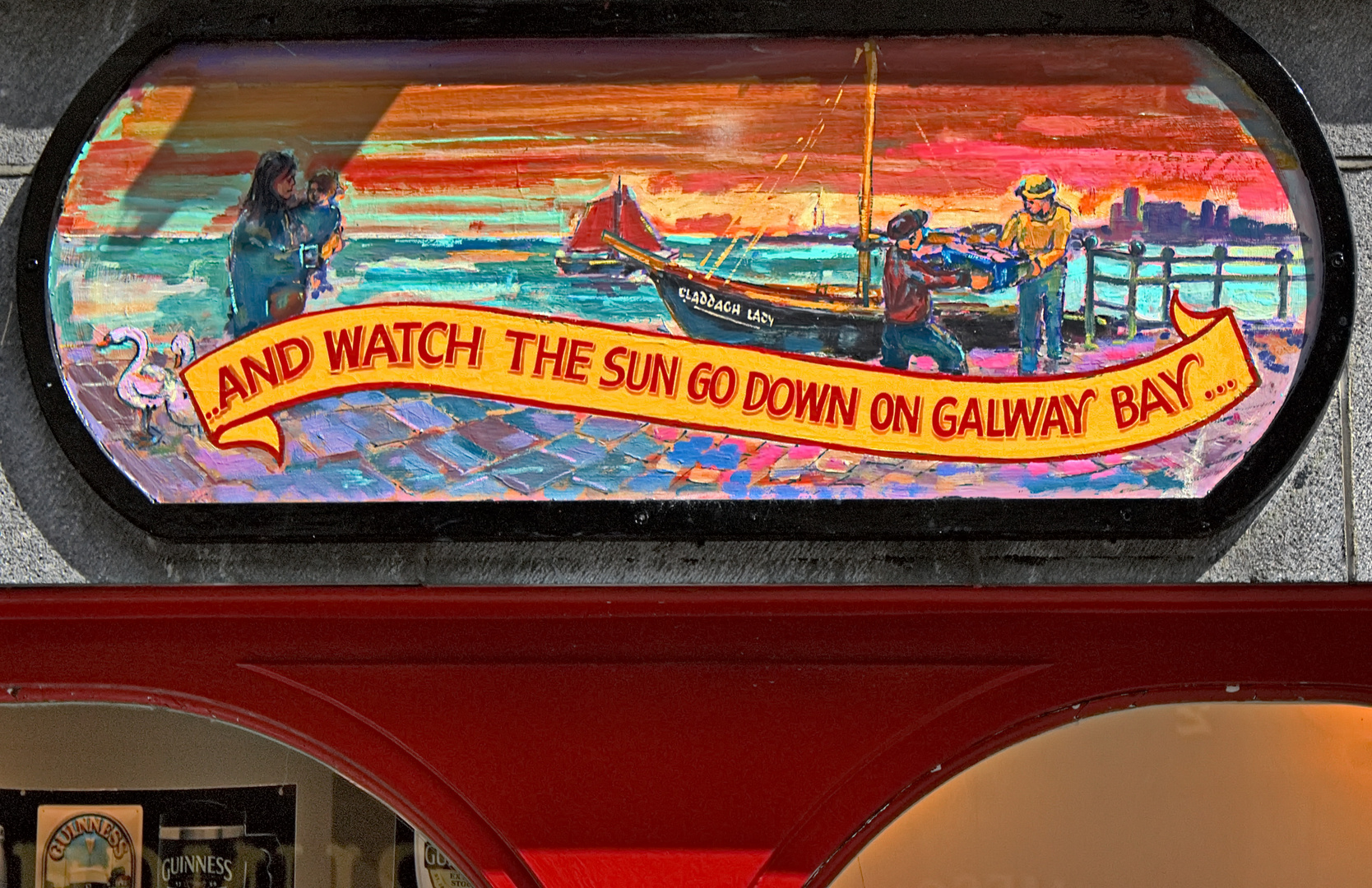 ..and watch the sun go down on Galway Bay...