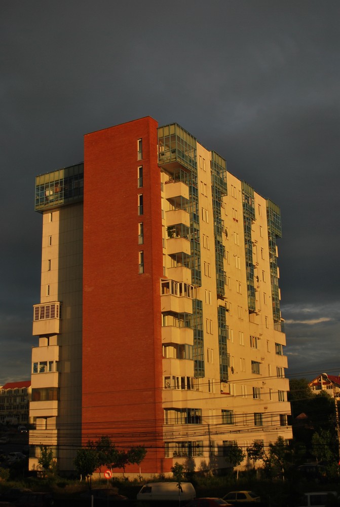 ....and you can have sunny days also in a block of flats...?!