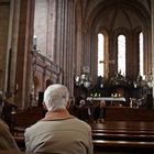 Andacht im Dom zu Mainz