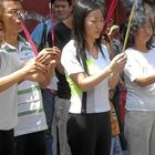 Andacht im Lama-Tempel / Beijing