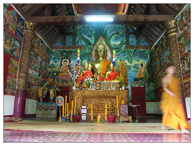 Andacht - Luang Prabang, Laos