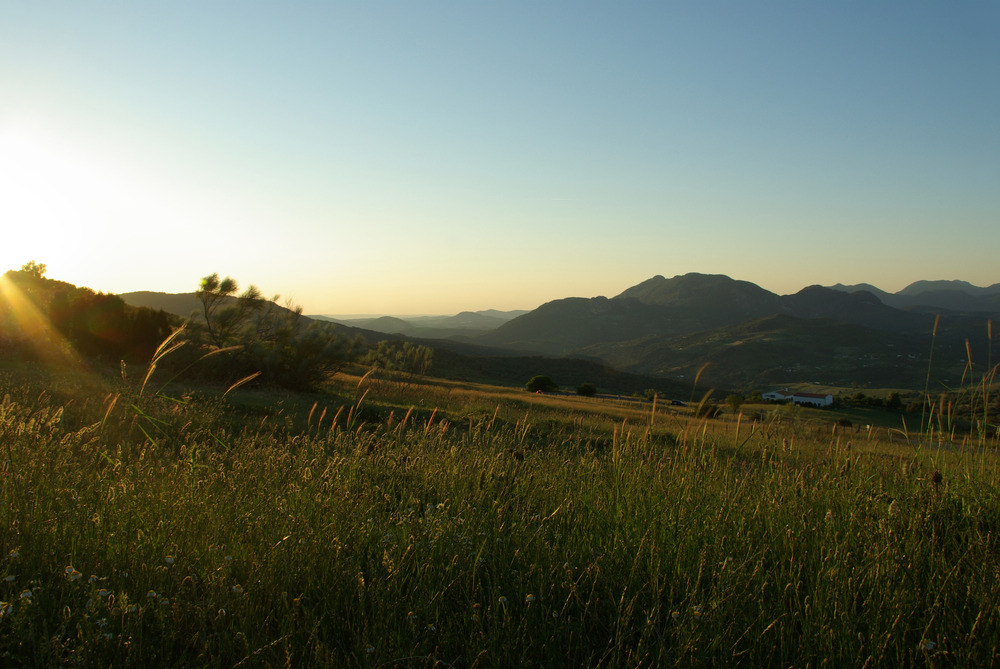 Andalusien, Abendlicht