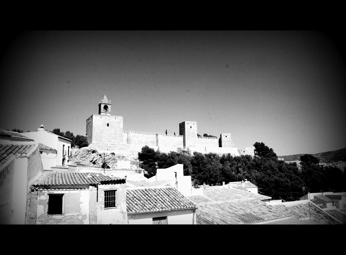 Andalusien black & white
