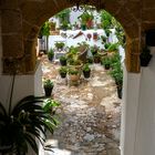 Andalusien - Blick in einen Innenhof........