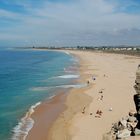 Andalusien - Blick vom Kap Trafalgar Richtung El Palmar und Conil 