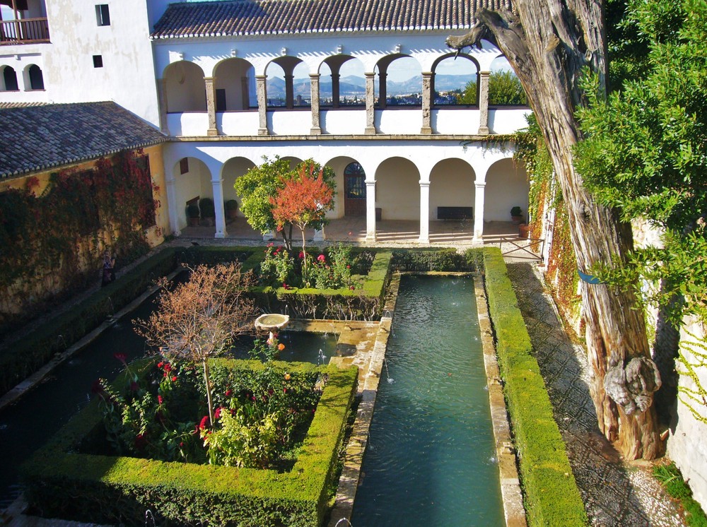 Andalusien - Palacio Generalife , Alhambra