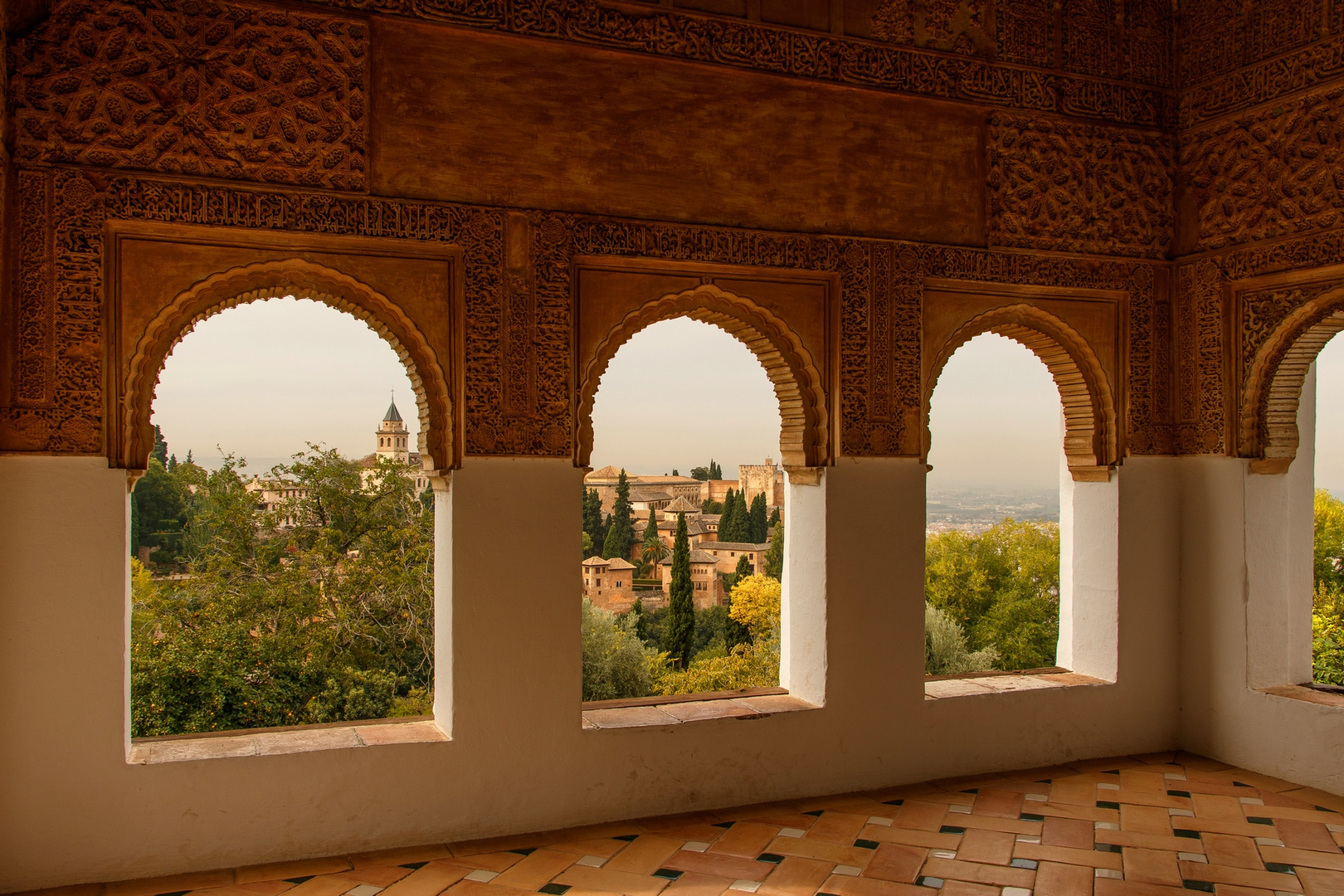 Andalusische Aussicht