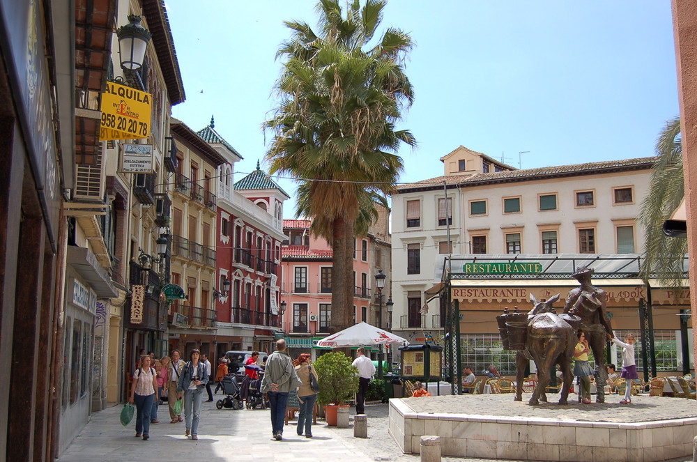 Andalusischer Marktplatz