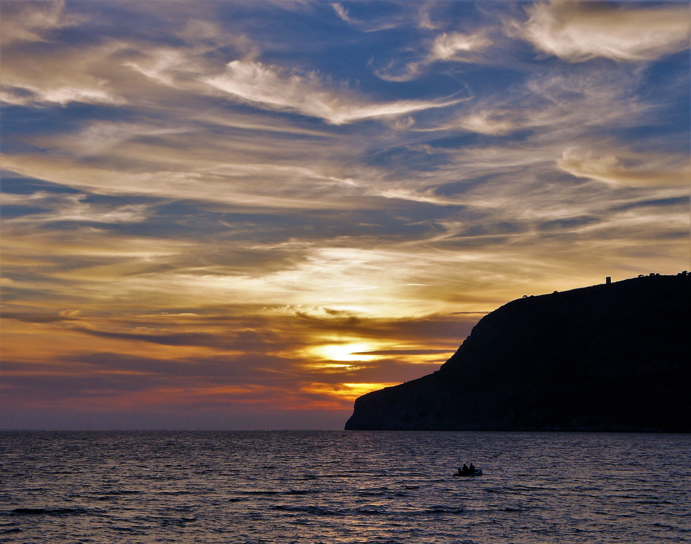 Andalusischer Sonnenuntergang