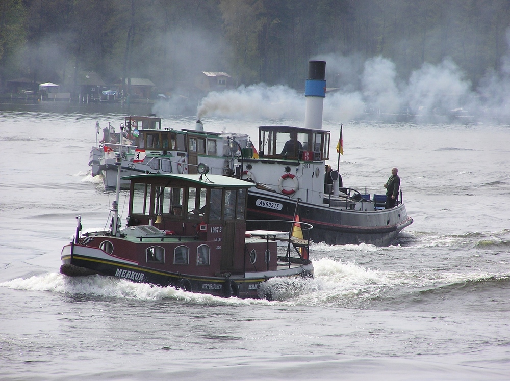 Andampfen 2010 vom Historischen Hafen Berlin