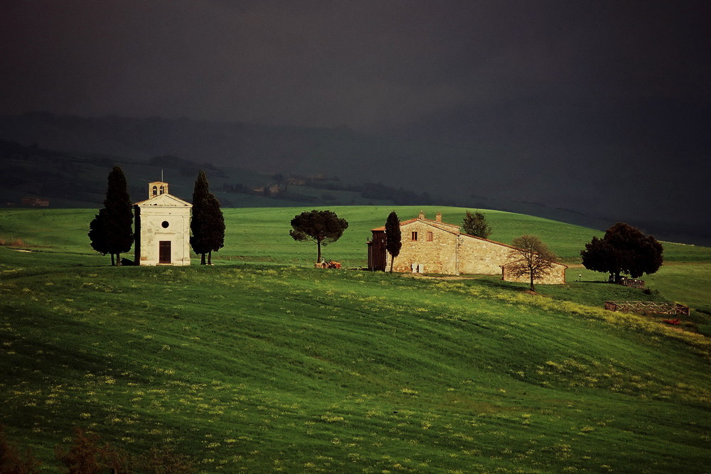 Andando a Pienza