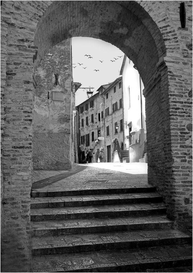 Andar per borghi.