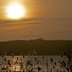 Andechs am Morgen, von Utting aus fotografiert