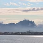 Andenes an der Nordspitze der Vesteralen in Sicht