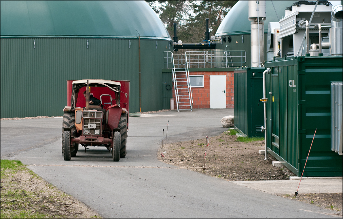 Andere hungern für Biosprit, Biogas