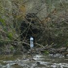 Andere Seite der künstlichen Tunnelhöhle in der Plombières-Mine (B)