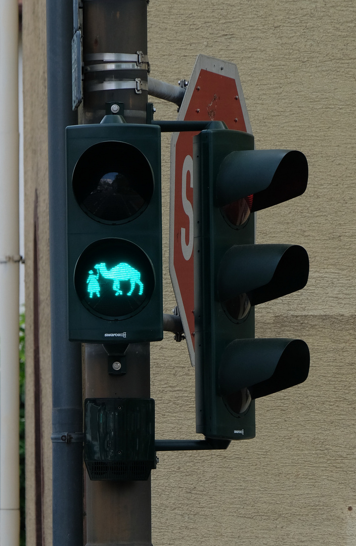 Andere Städte, andere Ampeln.