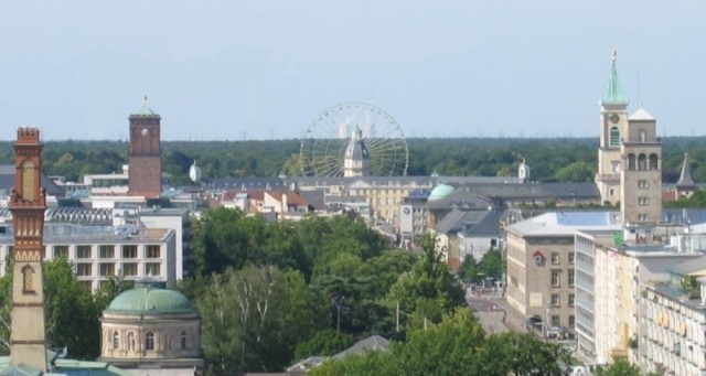 anderer Blick auf das Karlsruher Schloß