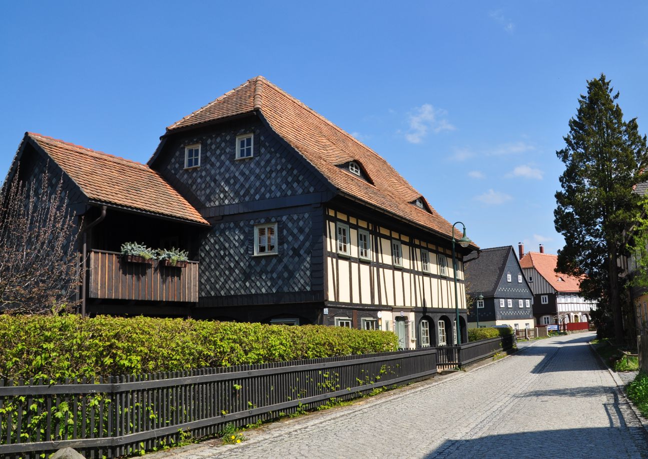 Anderes Umgebindehaus in Großschönau