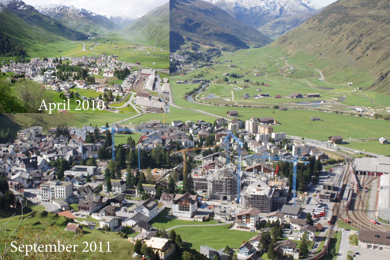 Andermatt im Wandel