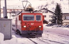 Andermatt im Winter 1998