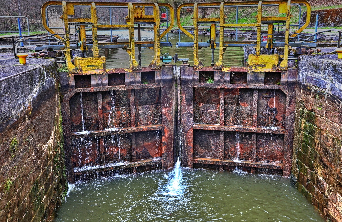 Anders als derzeit am Panama-Kanal