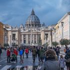 Andrang zum Petersdom - Rom
