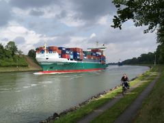 ANDREA  auf dem Nord-Ostsee-Kanal