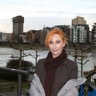 Andrea Sawatzki  Dreharbeiten Tatort Waffenschwestern