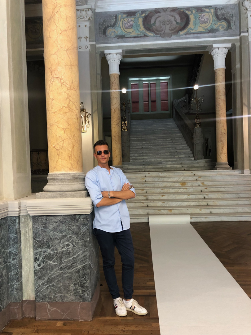 Andrea Speziali al Grand Hiotel di San Pellegrino Terme