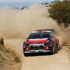 Andreas Mikkelsen im Citroen C3 WRC bei der Rallye Italien/Sardinien 2017