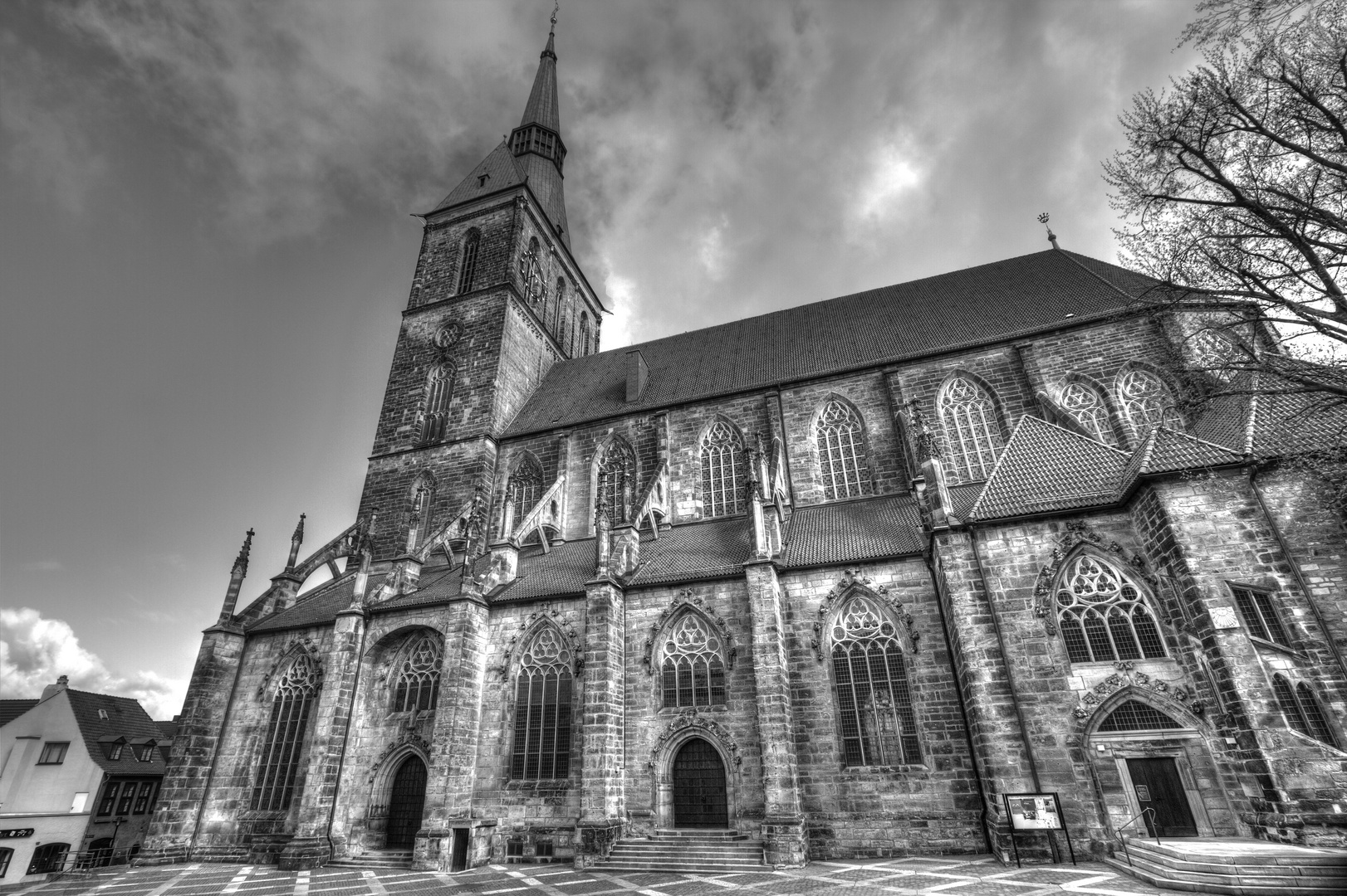 Andreaskirche,  monochrome bgw