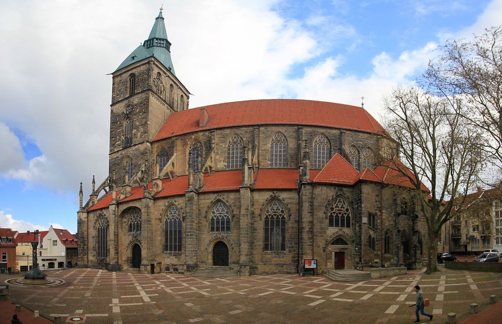 Andreaskirche Südseite, Pano aus 7