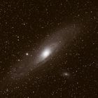 Andromeda Galaxie - 1. Versuch