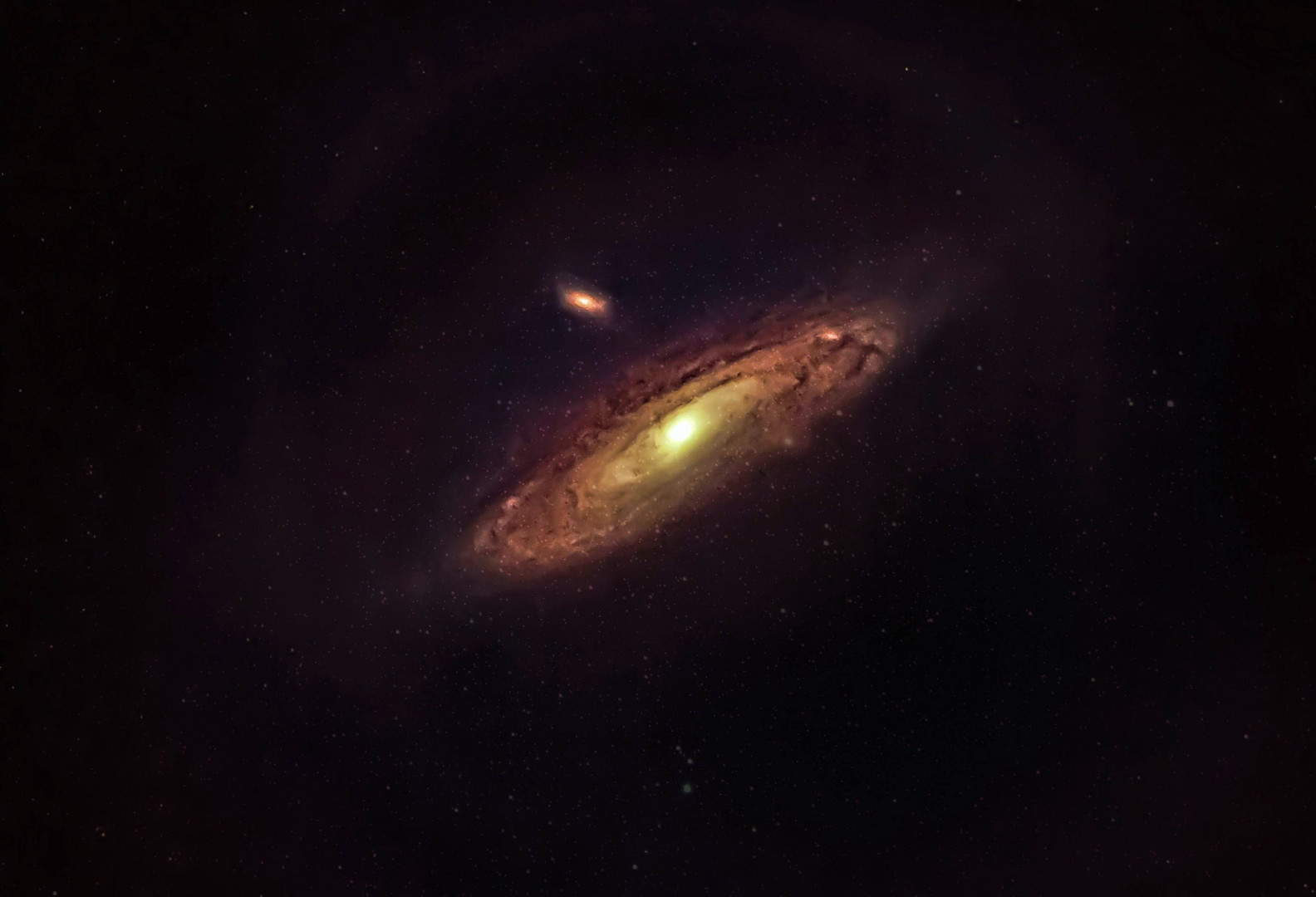 Andromeda-Galaxie !