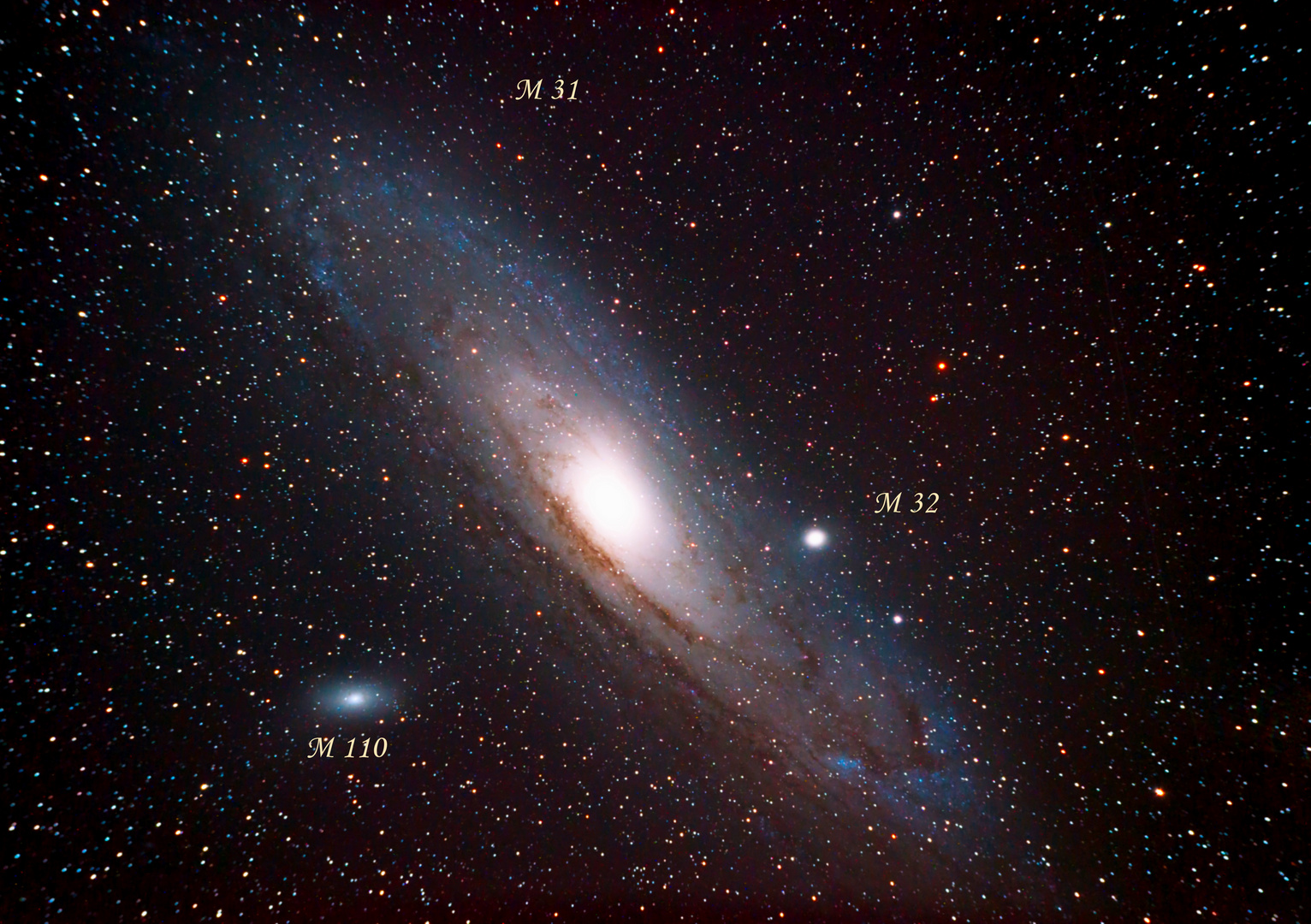 Andromeda Galaxie M31