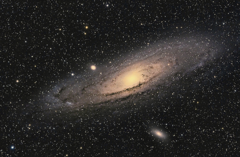 Andromeda Galaxie M31 B-V kalibriert