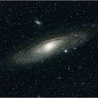 Andromeda Galaxie M31 mit den Begleitgalaxien M32 und M110