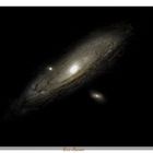 Andromeda Galaxie ohne Sternen