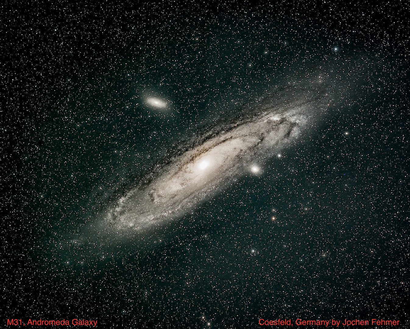 Andromeda Galaxie vom 06.08.2018