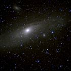 Andromeda Galaxy M31Erster Stacking versuch